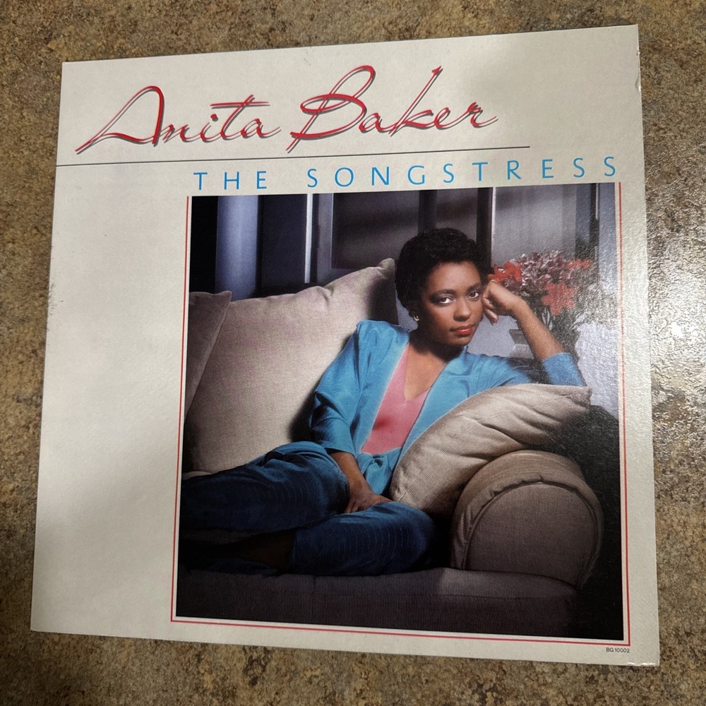 ANITA BAKER THE SONGSTRESS 1983 LP BEVERLY GLEN MUSIC PRINT VINTAGE VINYL